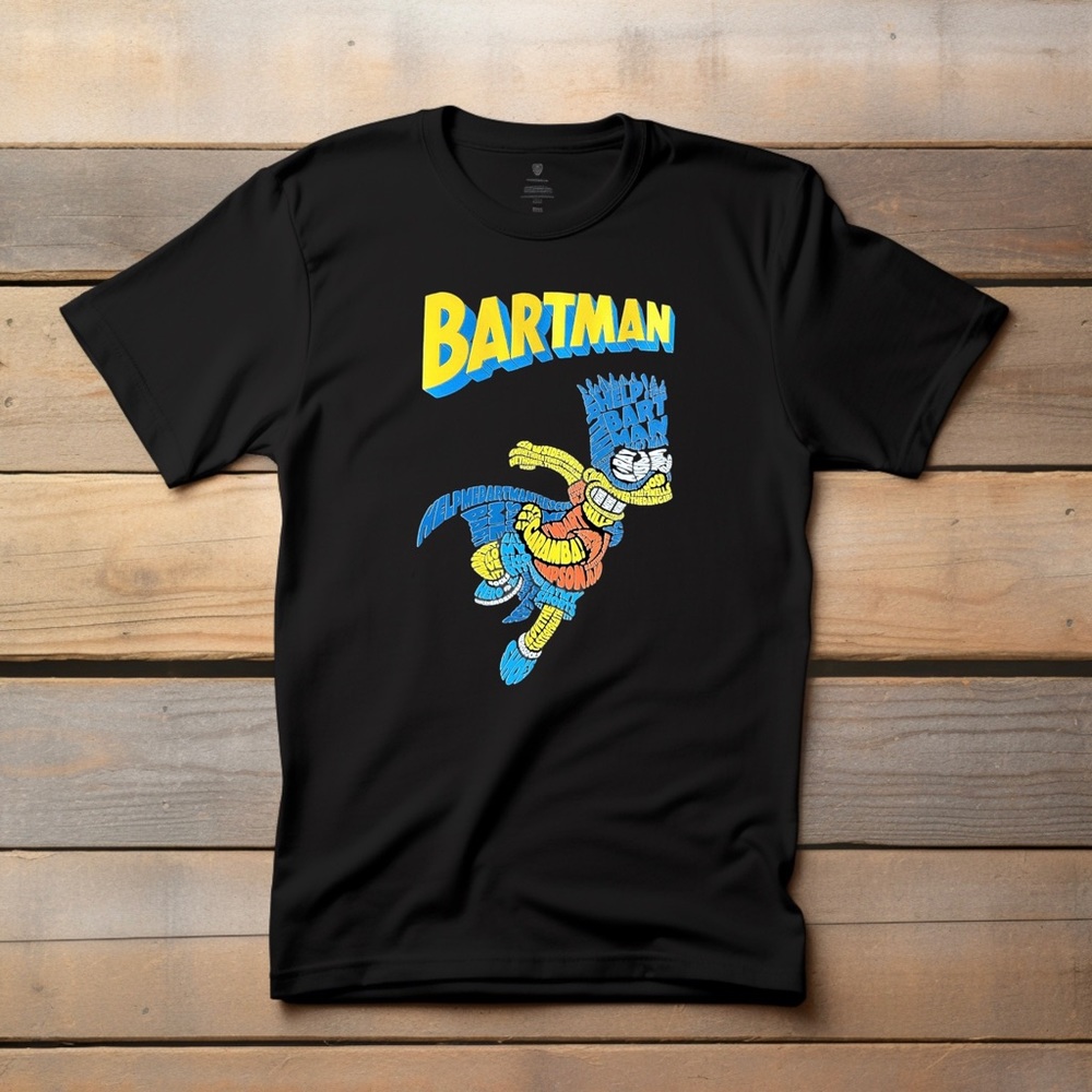 Bartman | The Simpsons | Large T-Shirt 90’s Style | Reproduction | Bart | NWOT